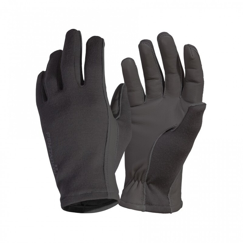 Вогнетривкі номекс тактичні рукавички Pentagon SHORT CUFF PILOT P20001 Small, Чорний, фото 1
