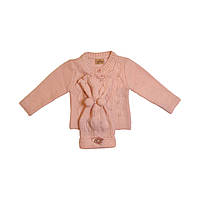 Детская кофта для девочки, розовая, размер 92,104 см, на возраст 2,4 года.