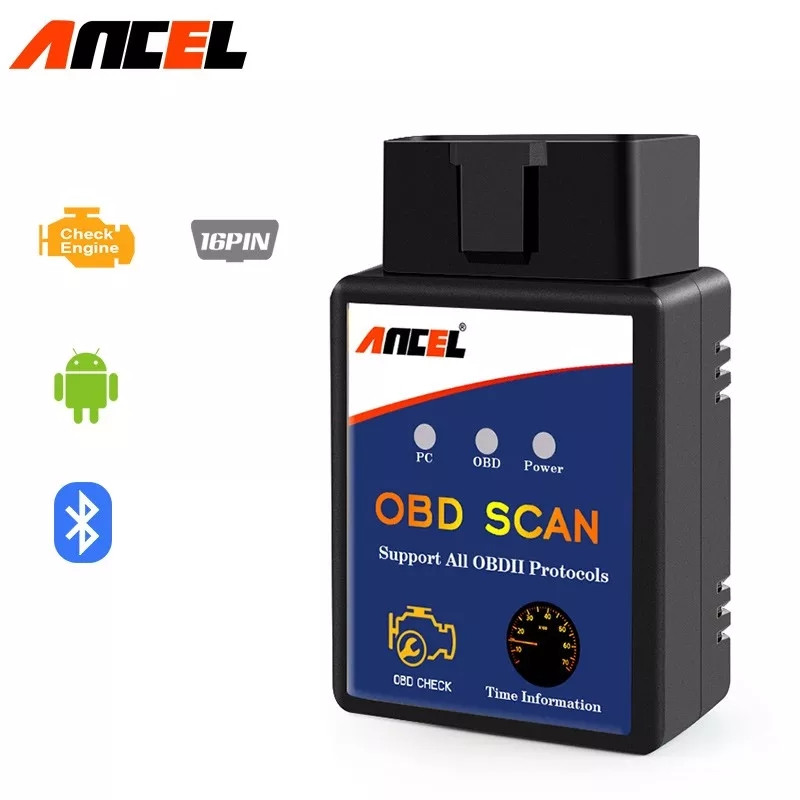 ДІАГНОСТИЧНИЙ АВТОСКАНЕР Ancel ELM327 OBD2 Mini ELM327 Bluetooth V1.5
