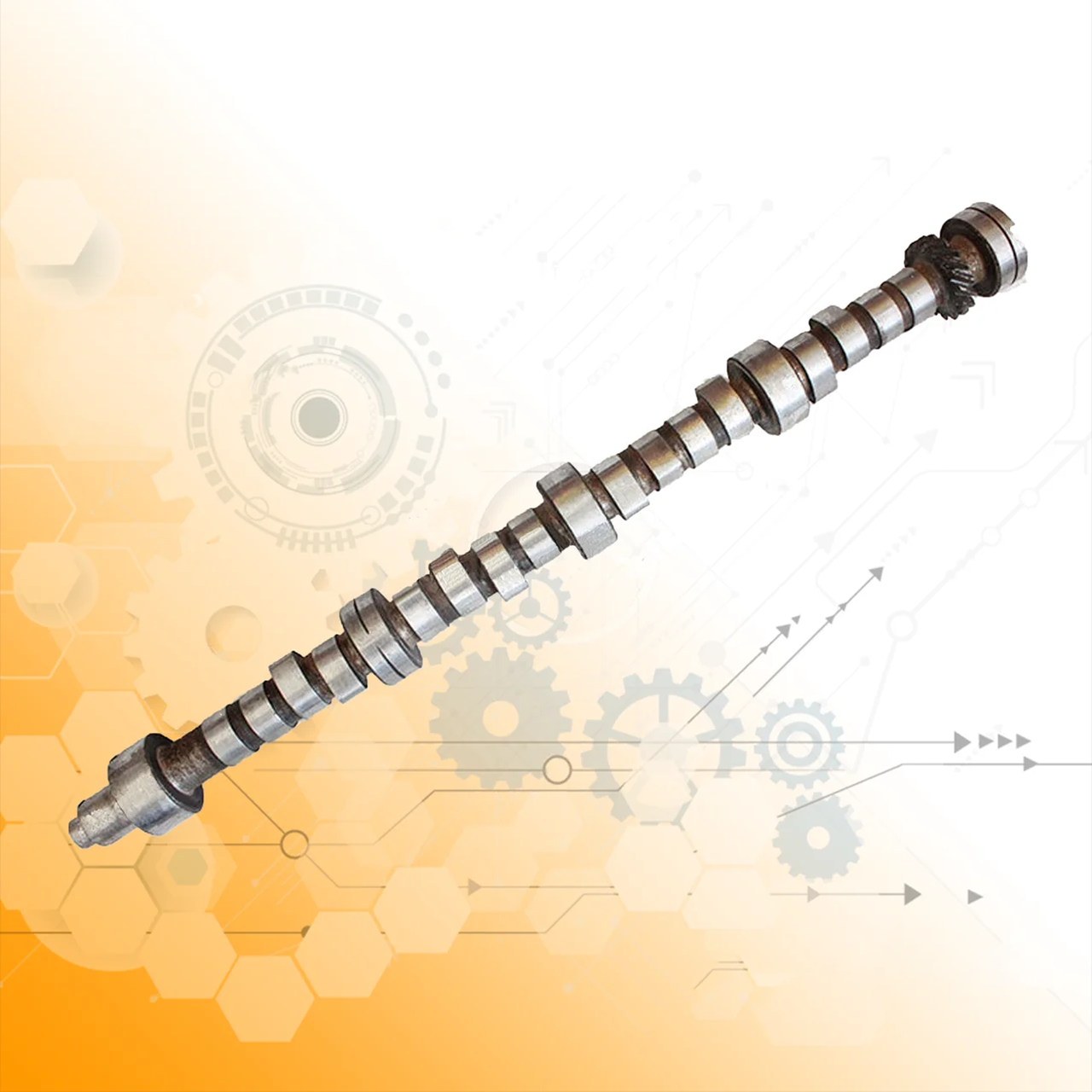 Вал газорозподільного механізму ГАЗ-51/52(распредвал), фото 1