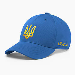 Кепка бейсболка чоловіча INAL з гербом України S / 53-54 Синій 108253