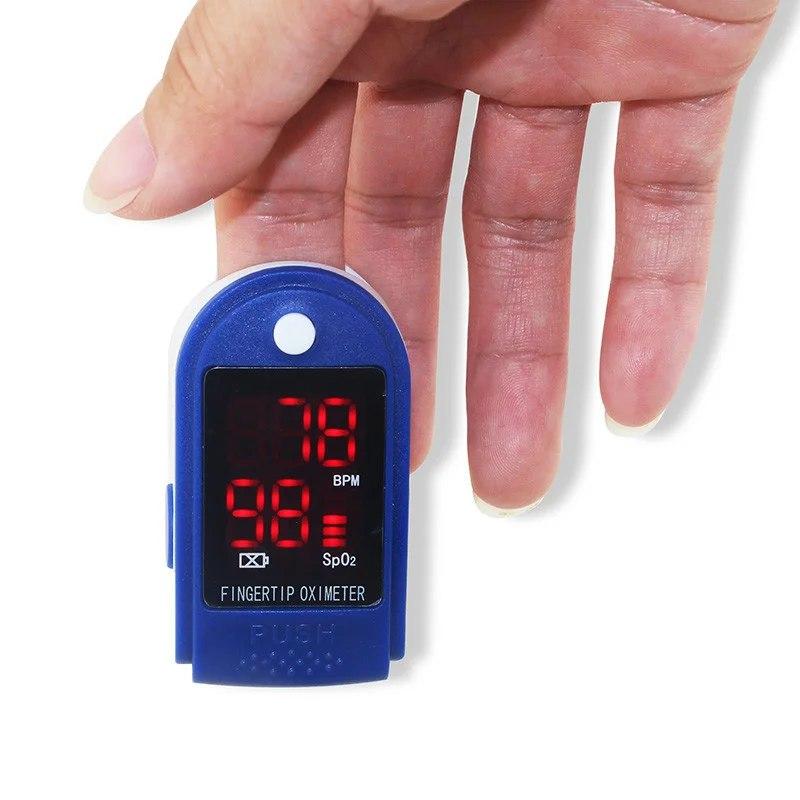 Пульсоксиметр Fingertip Pulse Oximeter  ⁇  Пульсометр на палець  ⁇  уцінка