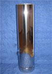 Труба Ф120/180 н/н 0,6 мм AISI 304 в кожухе из зеркальной нержавеющей стали 1 метр