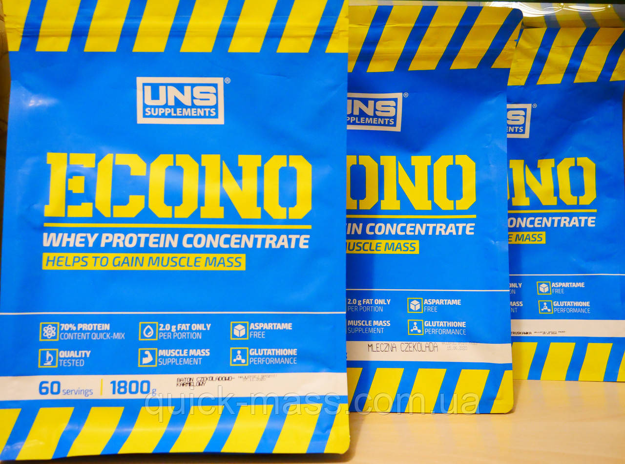 Протеїн UNS Econo WPC 80 1800g