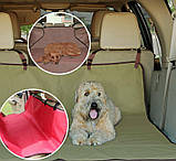 Підстилка чехол на автомобільне сидіння для домашніх тварин, Pet Zoom Loungee Auto чорний, фото 2