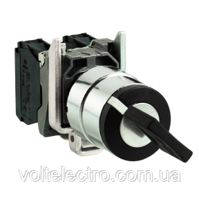 XB4BG21 Перемикач 2 позиції з ключем 1НО Ronis 455 Schneider Electric, фото 1