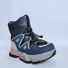 Дутики чоботи сноубутси зима на хлопчика Тм Tom M, р 29, устілка 18,8 см Теплі зимові чобітки на змійці, фото 9