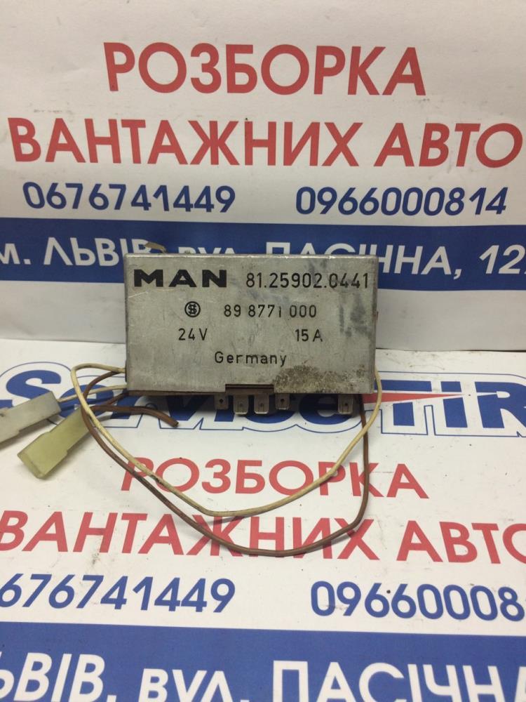 Реле управління накалу свічок MAN