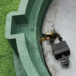 Замикальний пристрій до люків полімерпещним + ключ шестигранний 6.0 мм