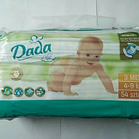 Подгузники Польша Dada extra soft 3, 54 шт 4-9 кг