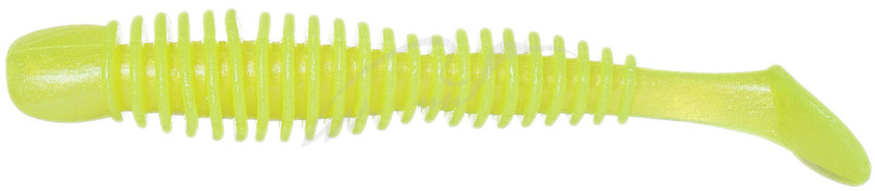 Силікон Reins Bubbring Shad 4" 416 Glow Pearl Chart (8 шт/уп.)
