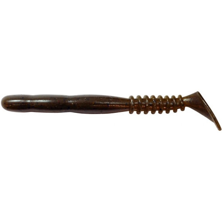 Силікон Reins ROCKVIBE SHAD 3" 002 Green Pumpkin (15 шт/уп.)