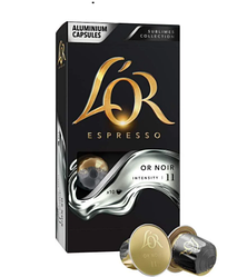 Nespresso капсули L'OR Espresso Or Noir 11 (Неспресо) 10 шт. Франція.