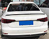 Карбоновий спойлер Audi A4 B9 сабля тюнінг (v1), фото 4