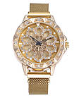 Годинник Rotation Watch ЗОЛОТО | жіночий наручний годинник | Годинник на браслеті жіночі, фото 2