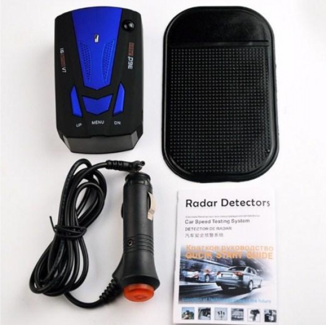 Антирадар светодиодный GRB Radar Detector дисплей 16 BAND V7 360 градусов - фото 6 - id-p1297162820