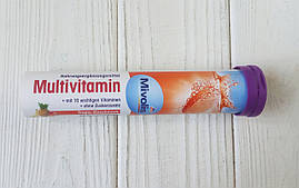 Вітаміни зі смаком тропічних фруктів Multivitamin DM Plus Mivolis 20 шт (Німеччина)