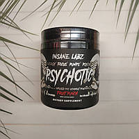 Insane Labz Psychotic Black 220 g 35 serv , предтренеровочный комплекс психотик инсейн лабз