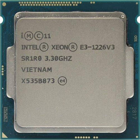 Процесор Intel Xeon E3-1226 v3, LGA1150 up to 3.70 GHz (i5-4590), фото 1