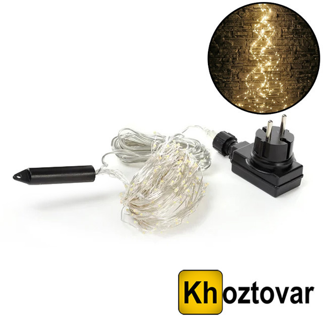 Звисаюча гірлянда "Конський хвіст"  ⁇  20 ниток  ⁇  300 LED, фото 1