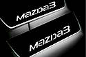Накладки на пороги з підсвічуванням для Mazda 3 III (2013-2019), фото 6