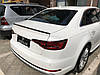 Карбоновий спойлер Audi A4 B9 сабля тюнінг (v1), фото 5
