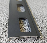 Профиль алюминиевый экструдированный решетка PAEG37 (темно-серый)