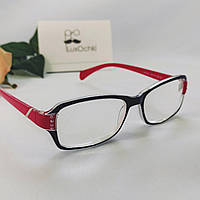+6.0 Готовые женские очки для зрения в пластиковой оправе