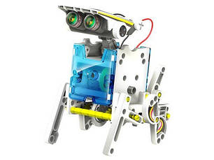 Конструктор робот на сонячній батареї Educational Solar Robot 14в1 183954, фото 1