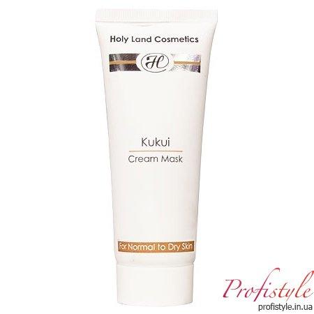 Поживна крем-маска, що запобігає утворенню зморщок для сухої шкіри Holy Land Kukui Cream Mask for dry, фото 1