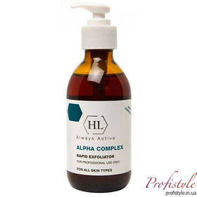 Хімічний пілінг, що збільшує рівень зволоженості шкіри 12% Holy Land Alpha Complex Rapid Exfoliator 186 мл