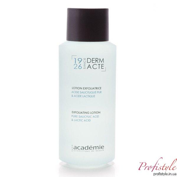 Лосьйон-ексфоліант із молочною та саліциловою кислотою Academie Lotion Exfoliatrice 250 мл, фото 1