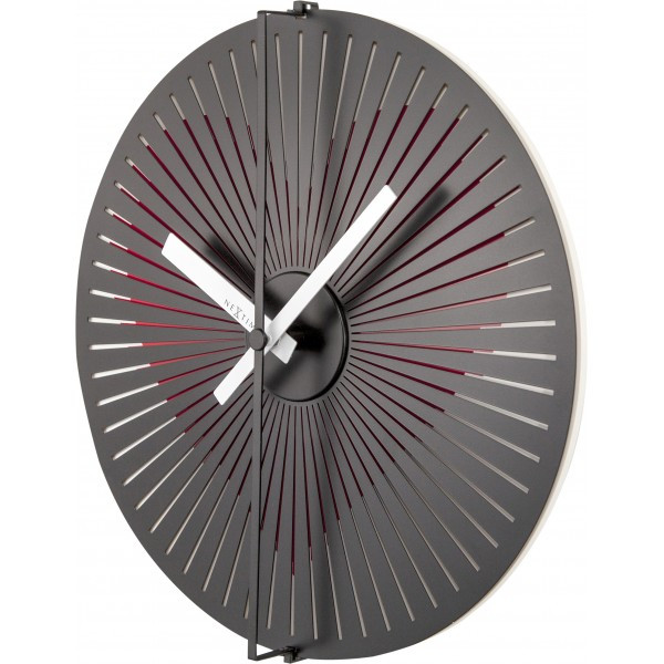 Годинник настінний, динамічний малюнок, "Motion Clock Heart" o30 см