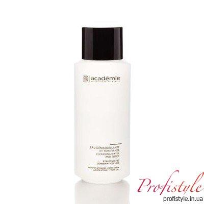 Універсальний очисний засіб для обличчя та очей Academie EAU DEMAQILLANTE et TONIFIANTE 200 мл, фото 1