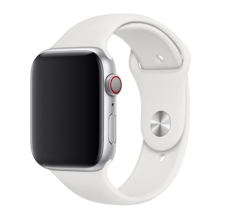 Спортивний ремінець Primo для Apple Watch 38mm / 40mm / 41mm розмір L - White, фото 1