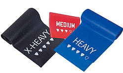 Набір Еспандер стрічок LivePro RESISTANCE BAND 3 шт (LP8413-3)