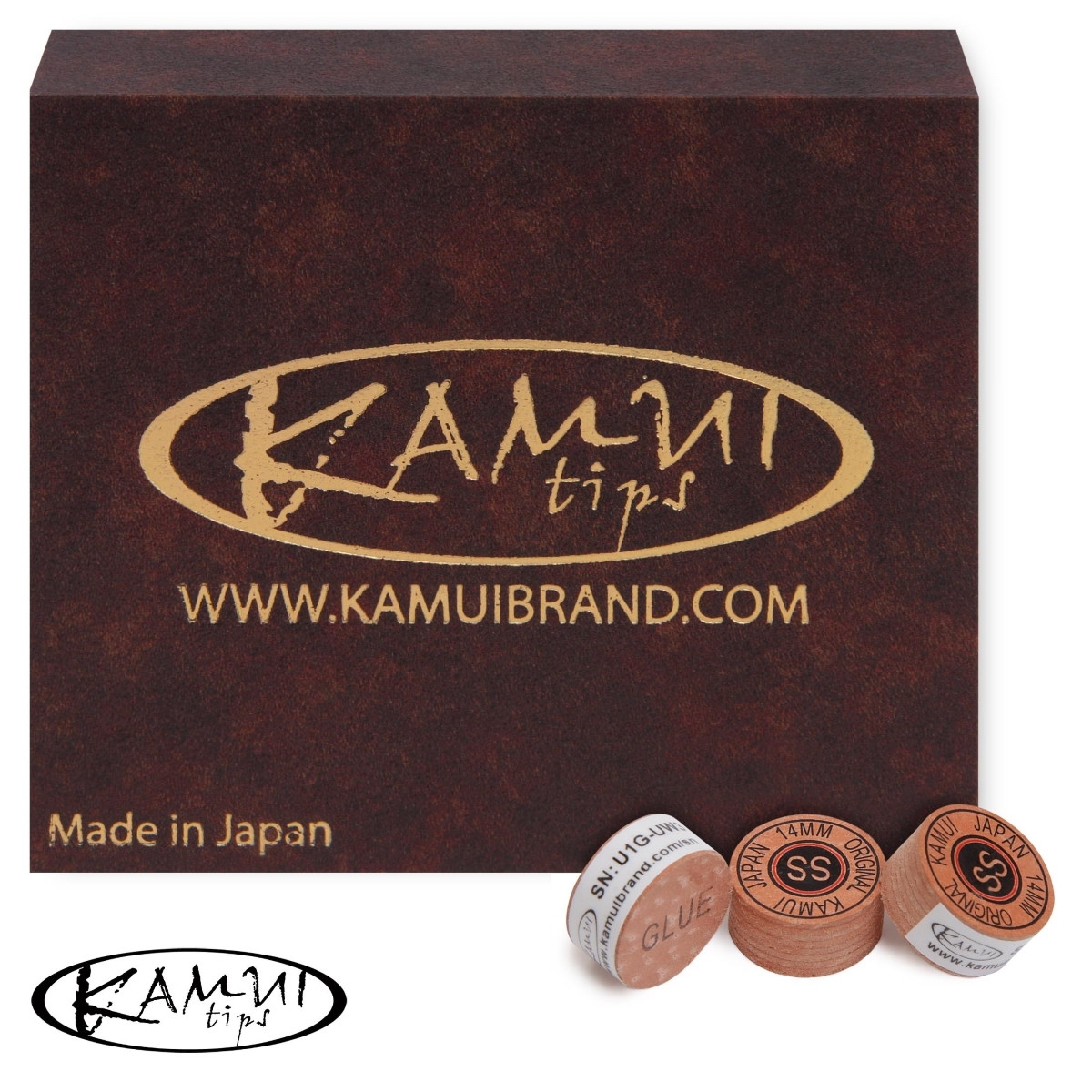 Наклейкa для кия Kamui Original D14мм Super Soft 1шт