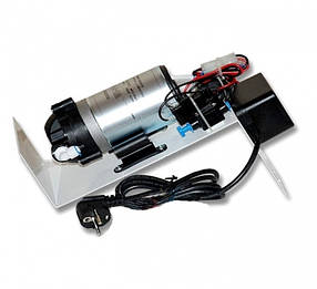 Помпа (насос) для зворотного осмосу на кронштейні з датчиками