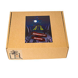 Захоплюючий квест-бокс для дому «ДЕТЕКТИВНИЙ ДЕТЕКТИВ» ПРЕМІУМ РУ