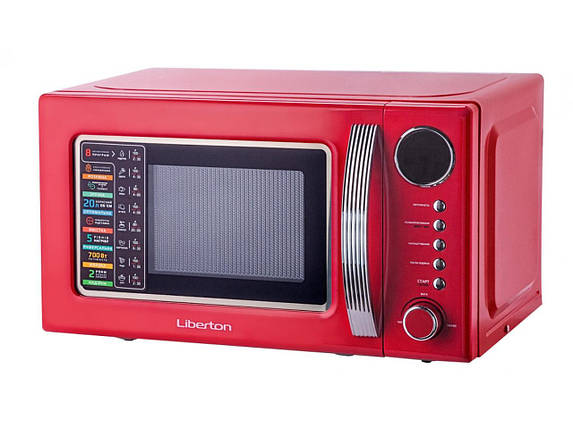 Мікрохвильова піч Liberton LMW-2083E Red, фото 1