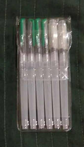 Набір пензликів з резервуаром Water Brush 6 шт нейлонові кисті