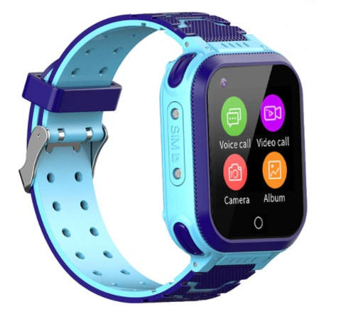 Дитячий Розумний годинник з GPS відеодзвінком і 4G T3 Синьо - блакитний