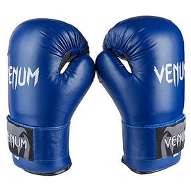 Перчатки Venum синие KungFu ММА Flex VM355-SB L