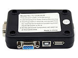 2-портовий KVM свіч, перемикач USB, фото 4