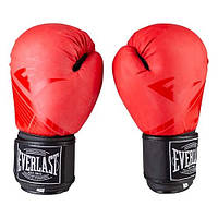 Перчатки боксерские EVERLAST DX матовые красные 10 унций EV3597/10R
