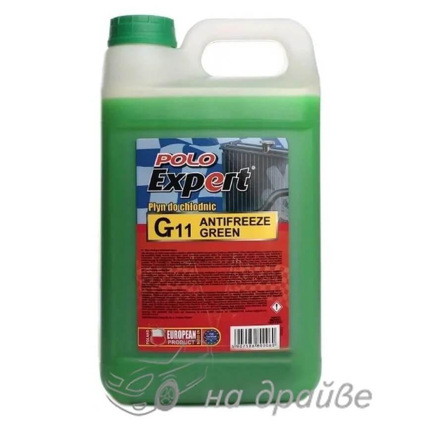 Антифриз зелений G11 Polo Expert 5л