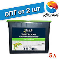 Bostik Wet Room (78) - универсальный обойный клей для влажных помещений, 5 л