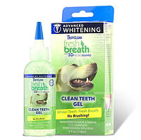 Отбеливающий гель для чистки зубов у собак Тропиклин Tropiclean Clean Teeth Gel 118 мл