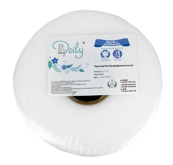 Doily Термострічка для фарбування 0.1х50 см моток, спінений поліетилен (білий)