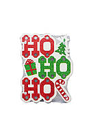 Новорічна декоративна прикраса з LED-підсвіткою "HO-HO-HO" Impuls